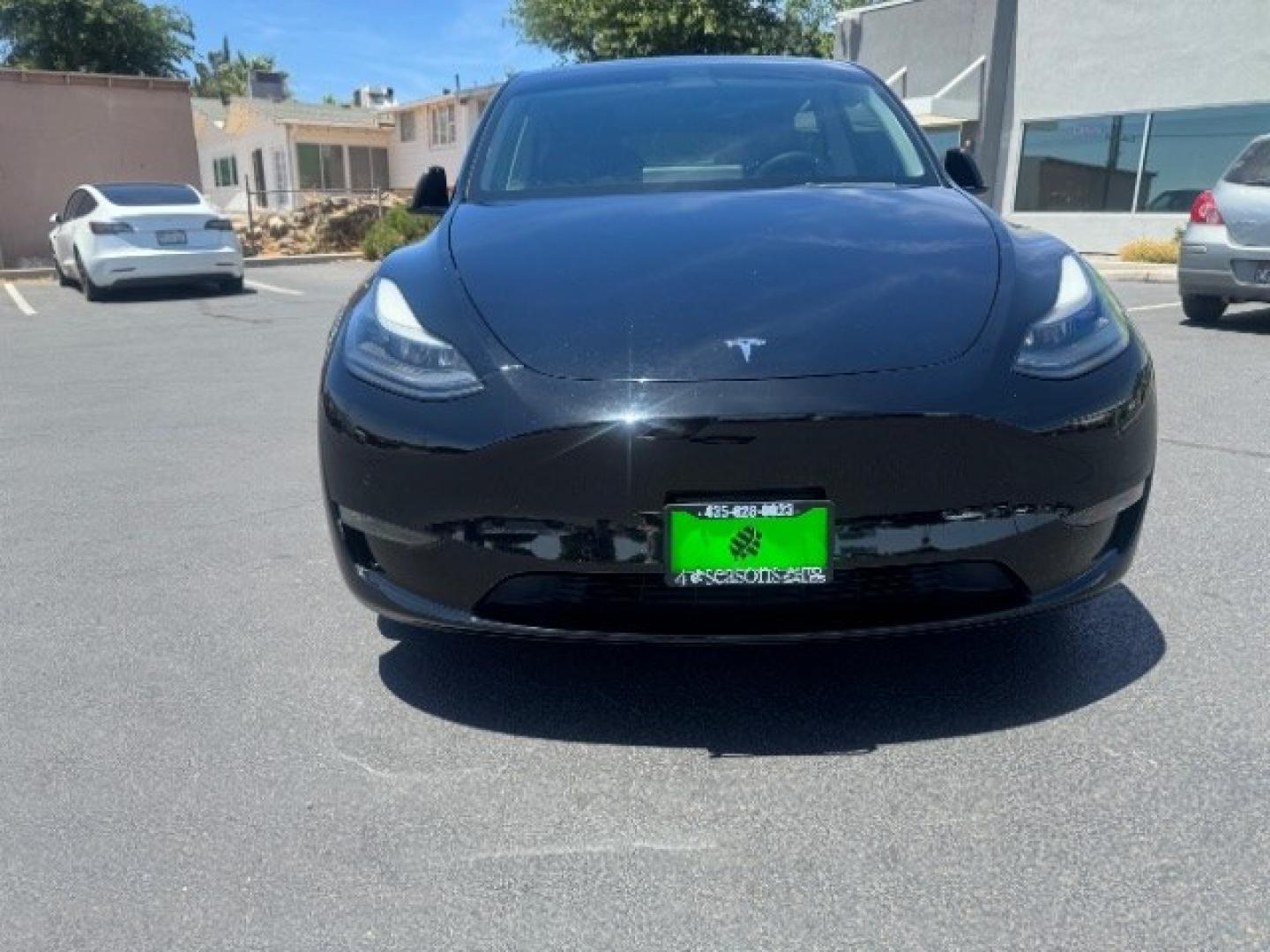 2022 Solid Black /Black Tesla Model Y Performance Dual Motor All-Wheel Drive (7SAYGDEFXNF) , located at 1865 East Red Hills Pkwy, St. George, 84770, (435) 628-0023, 37.120850, -113.543640 - Excellent Tesla Model Y Long Range All Wheel Drive Performance with FSD PAID FOR ($8k Full Self Driving Subscription fully transfers to new owner. Lock in FSD for life! 5 Seats HW3, Interior and exterior in great condition. Small scratches and dings as pictured. Every Tesla we sell has had cabin ai- Photo#2