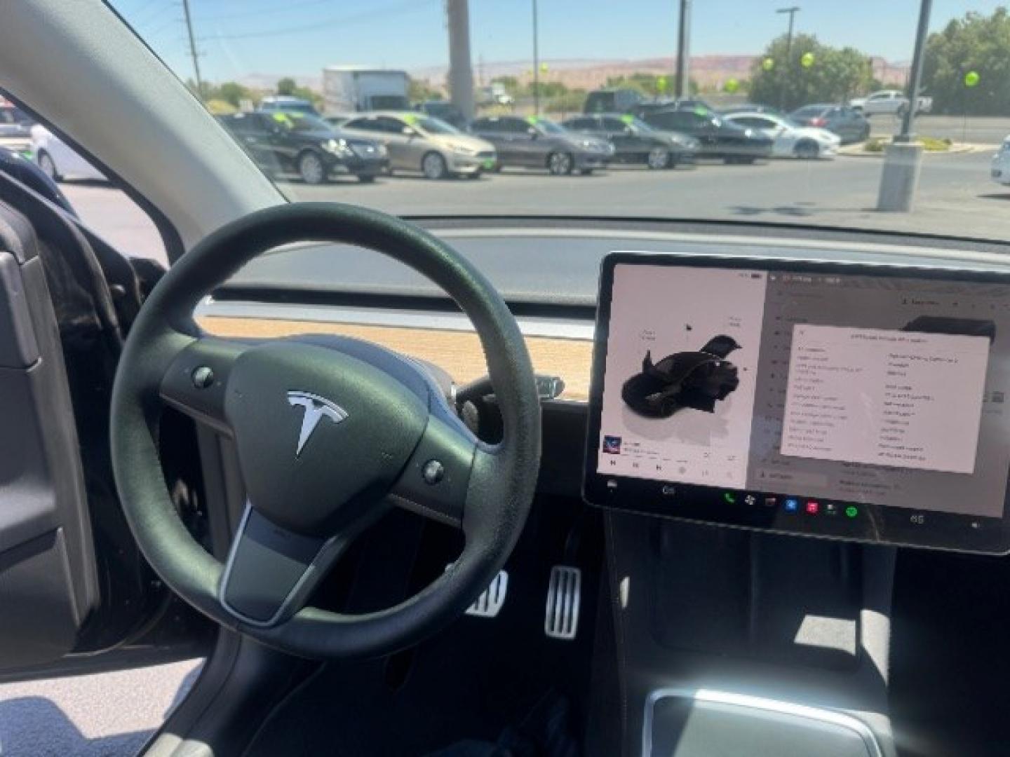 2022 Solid Black /Black Tesla Model Y Performance Dual Motor All-Wheel Drive (7SAYGDEFXNF) , located at 1865 East Red Hills Pkwy, St. George, 84770, (435) 628-0023, 37.120850, -113.543640 - Excellent Tesla Model Y Long Range All Wheel Drive Performance with FSD PAID FOR ($8k Full Self Driving Subscription fully transfers to new owner. Lock in FSD for life! 5 Seats HW3, Interior and exterior in great condition. Small scratches and dings as pictured. Every Tesla we sell has had cabin ai- Photo#21