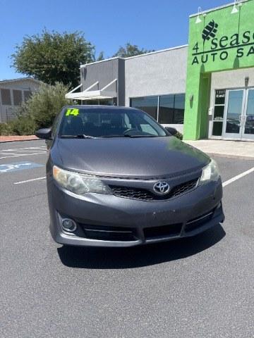 2014 Cosmic Gray Mica /Ash Toyota Camry L | LE | XLE | SE | SE Sport (4T1BF1FK8EU) with an 2.5L I-4 DOHC engine, Automatic transmission, located at 1865 East Red Hills Pkwy, St. George, 84770, (435) 628-0023, 37.120850, -113.543640 - We specialize in helping ALL people get the best financing available. No matter your credit score, good, bad or none we can get you an amazing rate. Had a bankruptcy, divorce, or repossessions? We give you the green light to get your credit back on the road. Low down and affordable payments that fit- Photo#1