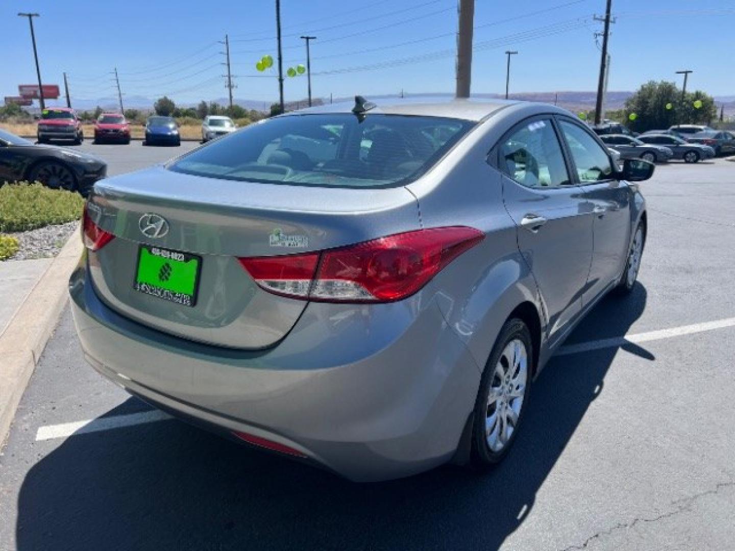 2013 Shimmering Air Silver /Gray Hyundai Elantra GLS (KMHDH4AE4DU) with an 1.8L I-4 DOHC engine, Automatic transmission, located at 1865 East Red Hills Pkwy, St. George, 84770, (435) 628-0023, 37.120850, -113.543640 - We specialize in helping ALL people get the best financing available. No matter your credit score, good, bad or none we can get you an amazing rate. Had a bankruptcy, divorce, or repossessions? We give you the green light to get your credit back on the road. Low down and affordable payments that fit- Photo#6