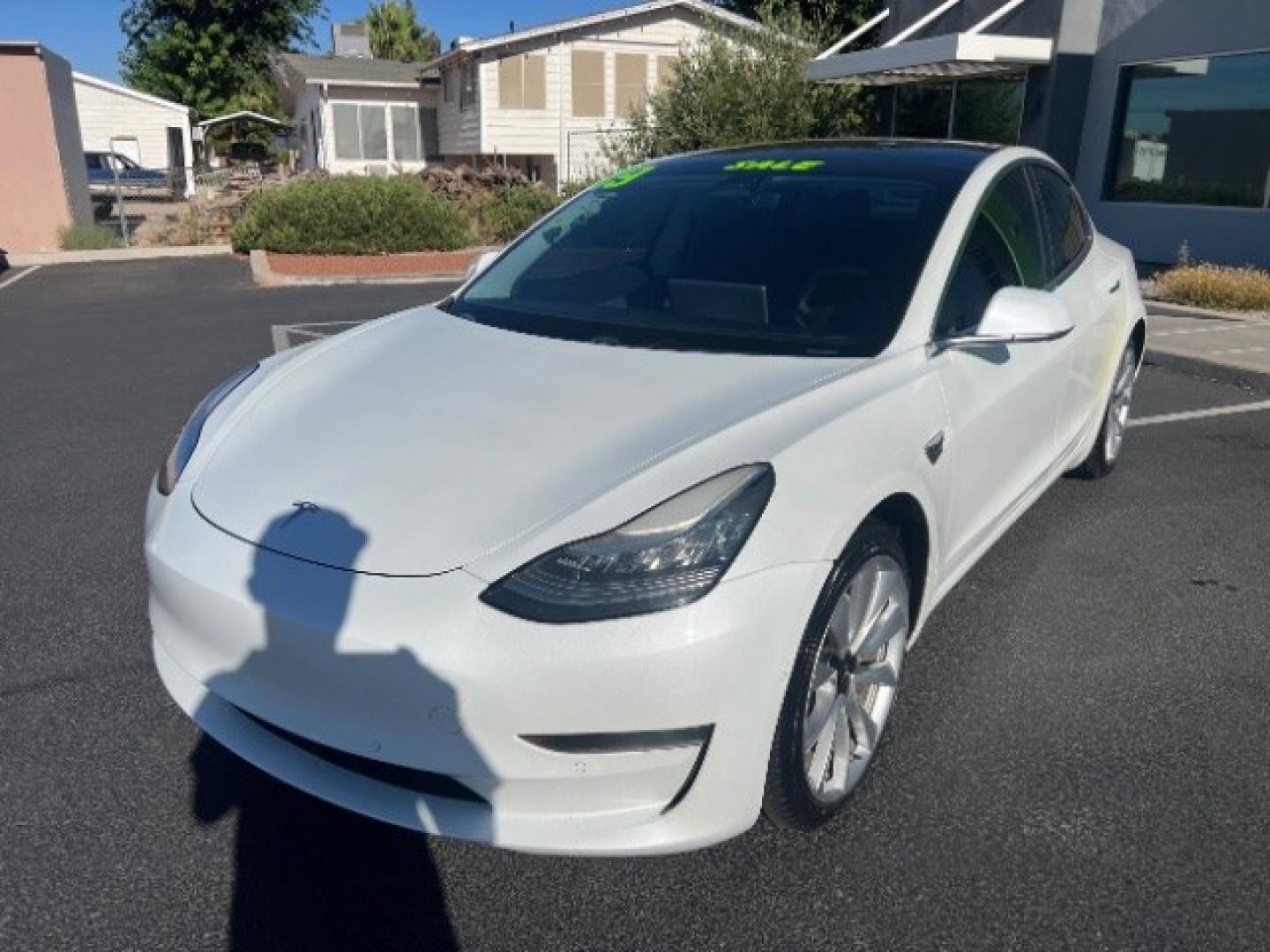 2019 Pearl White Multi-Coat /Black Tesla Model 3 Long Range (5YJ3E1EA3KF) with an ELECTRIC engine, Electric transmission, located at 1865 East Red Hills Pkwy, St. George, 84770, (435) 628-0023, 37.120850, -113.543640 - Excellent Tesla Model 3 Long Range All Wheel Drive. 5 Seats HW3. Small scratches and dings as pictured. Every Tesla we sell has had cabin air filter replaced, radiator cleaned, fluids topped AND comes with a mobile charging kit! Battery is healthy and gets 330 on full charge!!! ReCurrent report Ex- Photo#4