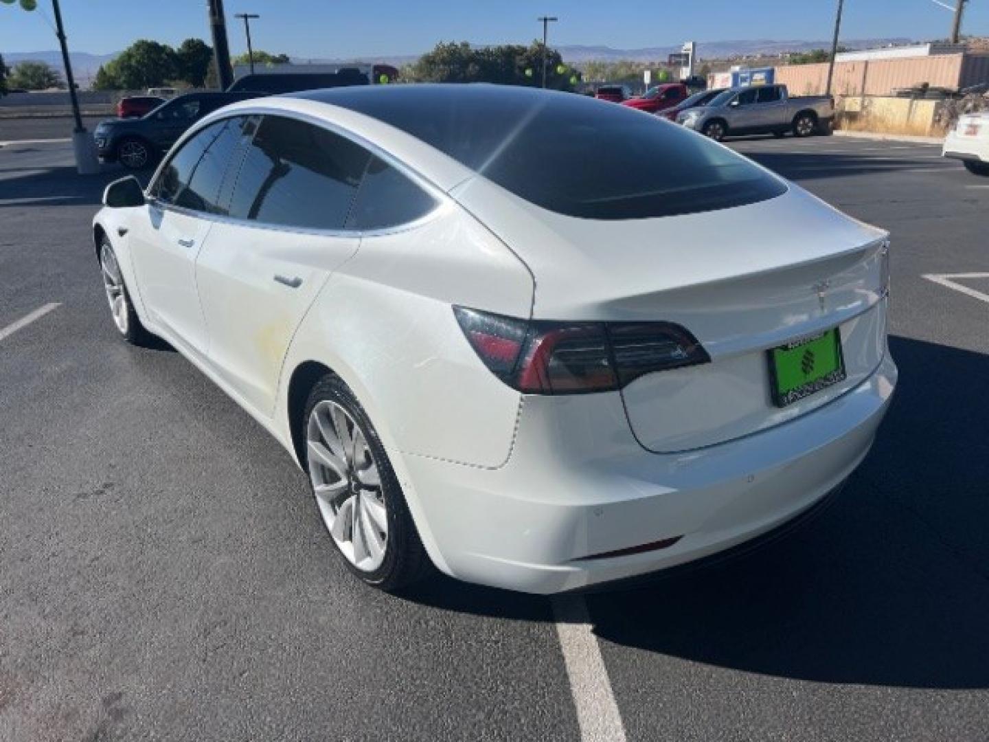 2019 Pearl White Multi-Coat /Black Tesla Model 3 Long Range (5YJ3E1EA3KF) with an ELECTRIC engine, Electric transmission, located at 1865 East Red Hills Pkwy, St. George, 84770, (435) 628-0023, 37.120850, -113.543640 - Excellent Tesla Model 3 Long Range All Wheel Drive. 5 Seats HW3. Small scratches and dings as pictured. Every Tesla we sell has had cabin air filter replaced, radiator cleaned, fluids topped AND comes with a mobile charging kit! Battery is healthy and gets 330 on full charge!!! ReCurrent report Ex- Photo#6