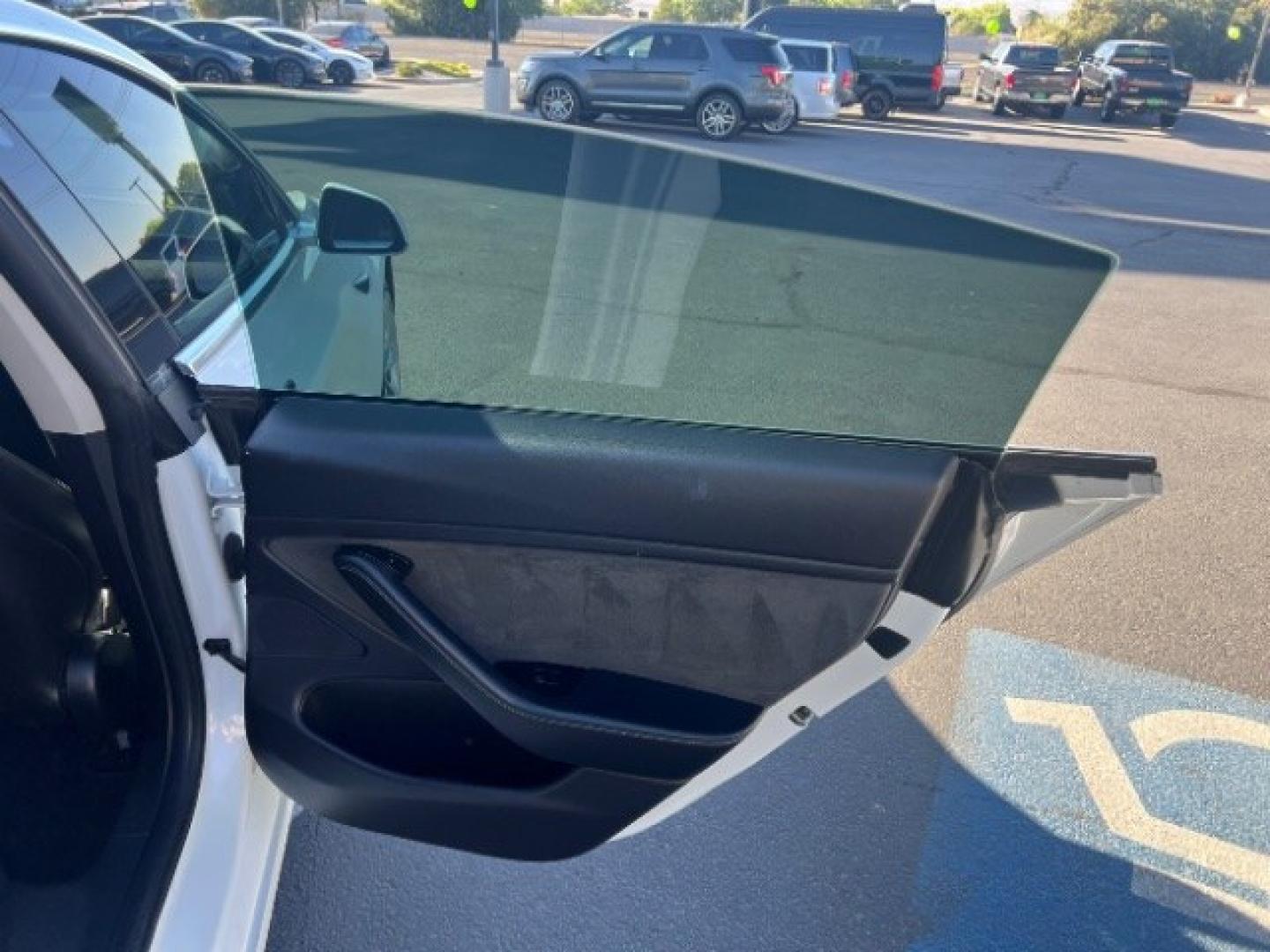 2019 Pearl White Multi-Coat /Black Tesla Model 3 Long Range (5YJ3E1EA3KF) with an ELECTRIC engine, Electric transmission, located at 1865 East Red Hills Pkwy, St. George, 84770, (435) 628-0023, 37.120850, -113.543640 - Excellent Tesla Model 3 Long Range All Wheel Drive. 5 Seats HW3. Small scratches and dings as pictured. Every Tesla we sell has had cabin air filter replaced, radiator cleaned, fluids topped AND comes with a mobile charging kit! Battery is healthy and gets 330 on full charge!!! ReCurrent report Ex- Photo#25