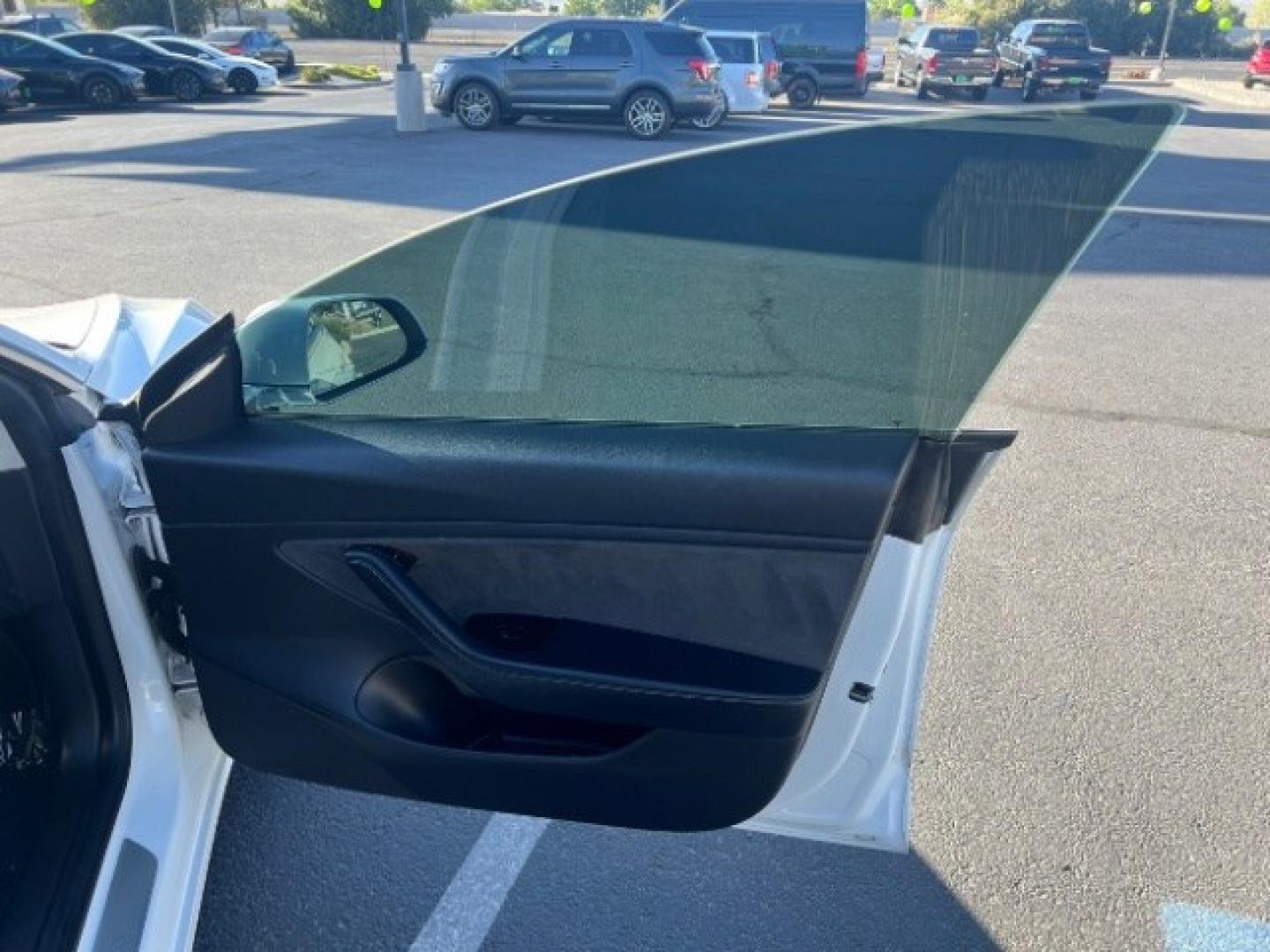 2019 Pearl White Multi-Coat /Black Tesla Model 3 Long Range (5YJ3E1EA3KF) with an ELECTRIC engine, Electric transmission, located at 1865 East Red Hills Pkwy, St. George, 84770, (435) 628-0023, 37.120850, -113.543640 - Excellent Tesla Model 3 Long Range All Wheel Drive. 5 Seats HW3. Small scratches and dings as pictured. Every Tesla we sell has had cabin air filter replaced, radiator cleaned, fluids topped AND comes with a mobile charging kit! Battery is healthy and gets 330 on full charge!!! ReCurrent report Ex- Photo#27