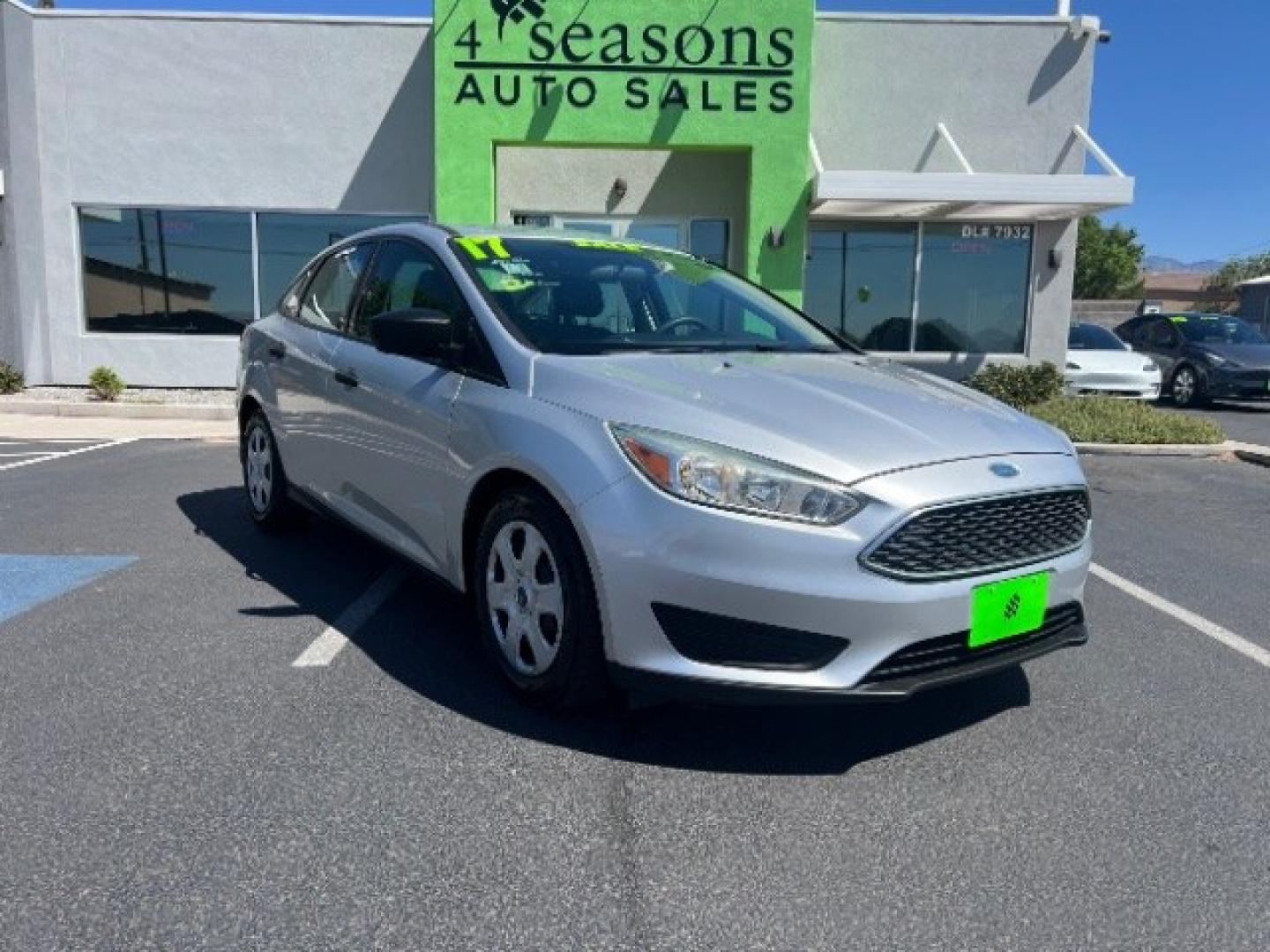 2017 Ingot Silver Metallic /Charcoal Black Ford Focus S (1FADP3E29HL) with an 2L I-4 gasoline direct injection engine, Automatic transmission, located at 940 North Main Street, Cedar City, UT, 84720, (435) 628-0023, 37.692936, -113.061897 - We specialize in helping ALL people get the best financing available. No matter your credit score, good, bad or none we can get you an amazing rate. Had a bankruptcy, divorce, or repossessions? We give you the green light to get your credit back on the road. Low down and affordable payments that fit- Photo#0