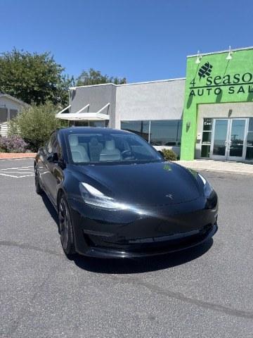 2021 Black /White Leather Tesla Model 3 Performance (5YJ3E1ECXMF) with an ELECTRIC engine, 1-Speed Automatic transmission, located at 1865 East Red Hills Pkwy, St. George, 84770, (435) 628-0023, 37.120850, -113.543640 - Excellent Tesla Model 3 Long Range All Wheel Drive Performance with FSD PAID FOR ($8k Full Self Driving Subscription fully transfers to new owner. Lock in FSD for life! 5 Seats HW3, Black and White Premium Interior and exterior in great condition. Every Tesla we sell has had cabin air filter replac- Photo#1