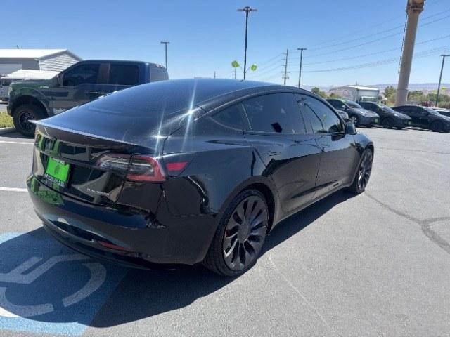 2021 Black /White Leather Tesla Model 3 Performance (5YJ3E1ECXMF) with an ELECTRIC engine, 1-Speed Automatic transmission, located at 1865 East Red Hills Pkwy, St. George, 84770, (435) 628-0023, 37.120850, -113.543640 - Excellent Tesla Model 3 Long Range All Wheel Drive Performance with FSD PAID FOR ($8k Full Self Driving Subscription fully transfers to new owner. Lock in FSD for life! 5 Seats HW3, Black and White Premium Interior and exterior in great condition. Every Tesla we sell has had cabin air filter replac- Photo#7