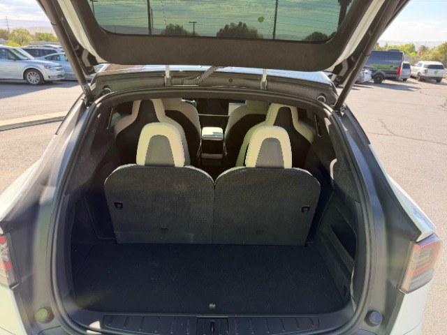2023 Pearl White Multi-Coat /Cream Tesla Model X Dual Motor All-Wheel Drive | Standard Range (7SAXCBE56PF) with an ELECTRIC engine, Electric transmission, located at 1865 East Red Hills Pkwy, St. George, 84770, (435) 628-0023, 37.120850, -113.543640 - Very rareTesla Model X All Wheel Drive WITH HW4 and 6 Seats Interior and exterior in great condition. Small scratches and dings as pictured. Every Tesla we sell has had cabin air filter replaced, radiator cleaned, fluids topped AND comes with a mobile charging kit! Battery is healthy and gets 260- Photo#15