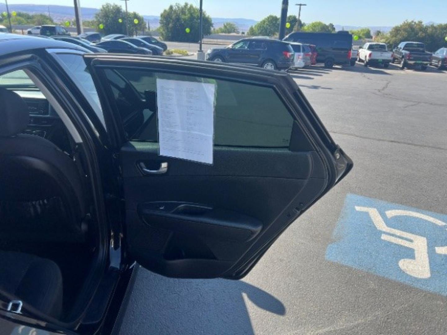 2016 Ebony Black /Black Kia Optima LX (5XXGT4L39GG) with an Theta II 2.4L I-4 gasoline direct injection engine, Automatic transmission, located at 1865 East Red Hills Pkwy, St. George, 84770, (435) 628-0023, 37.120850, -113.543640- Photo#25