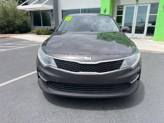 2018 Titanium Silver /Black Kia Optima LX (KNAGT4L36J5) with an Theta II 2.4L I-4 gasoline direct injection engine, Automatic transmission, located at 1865 East Red Hills Pkwy, St. George, 84770, (435) 628-0023, 37.120850, -113.543640 - We specialize in helping ALL people get the best financing available. No matter your credit score, good, bad or none we can get you an amazing rate. Had a bankruptcy, divorce, or repossessions? We give you the green light to get your credit back on the road. Low down and affordable payments that fit- Photo#1