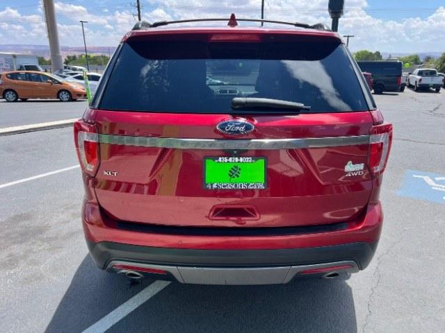 2017 Ruby Red Metallic Tinted Clearcoat /Ebony Black Ford Explorer XLT (1FM5K8D89HG) with an 3.5L V6 engine, Automatic transmission, located at 940 North Main Street, Cedar City, UT, 84720, (435) 628-0023, 37.692936, -113.061897 - We specialize in helping ALL people get the best financing available. No matter your credit score, good, bad or none we can get you an amazing rate. Had a bankruptcy, divorce, or repossessions? We give you the green light to get your credit back on the road. Low down and affordable payments that fit- Photo#5