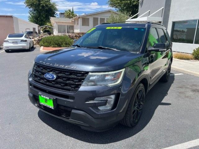 2017 Shadow Black /Ebony Black w/Red Accent Stitching Ford Explorer Sport (1FM5K8GT5HG) with an EcoBoost 3.5L V-6 gasoline direct injection engine, Automatic transmission, located at 1865 East Red Hills Pkwy, St. George, 84770, (435) 628-0023, 37.120850, -113.543640 - We specialize in helping ALL people get the best financing available. No matter your credit score, good, bad or none we can get you an amazing rate. Had a bankruptcy, divorce, or repossessions? We give you the green light to get your credit back on the road. Low down and affordable payments that fit- Photo#2