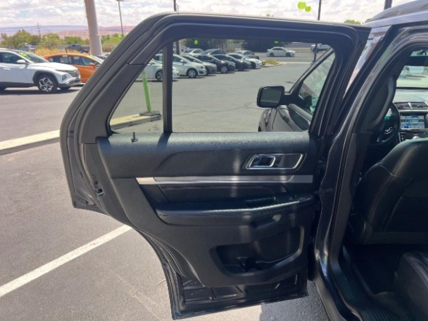 2017 Shadow Black /Ebony Black w/Red Accent Stitching Ford Explorer Sport (1FM5K8GT5HG) with an EcoBoost 3.5L V-6 gasoline direct injection engine, Automatic transmission, located at 1865 East Red Hills Pkwy, St. George, 84770, (435) 628-0023, 37.120850, -113.543640 - We specialize in helping ALL people get the best financing available. No matter your credit score, good, bad or none we can get you an amazing rate. Had a bankruptcy, divorce, or repossessions? We give you the green light to get your credit back on the road. Low down and affordable payments that fit- Photo#20