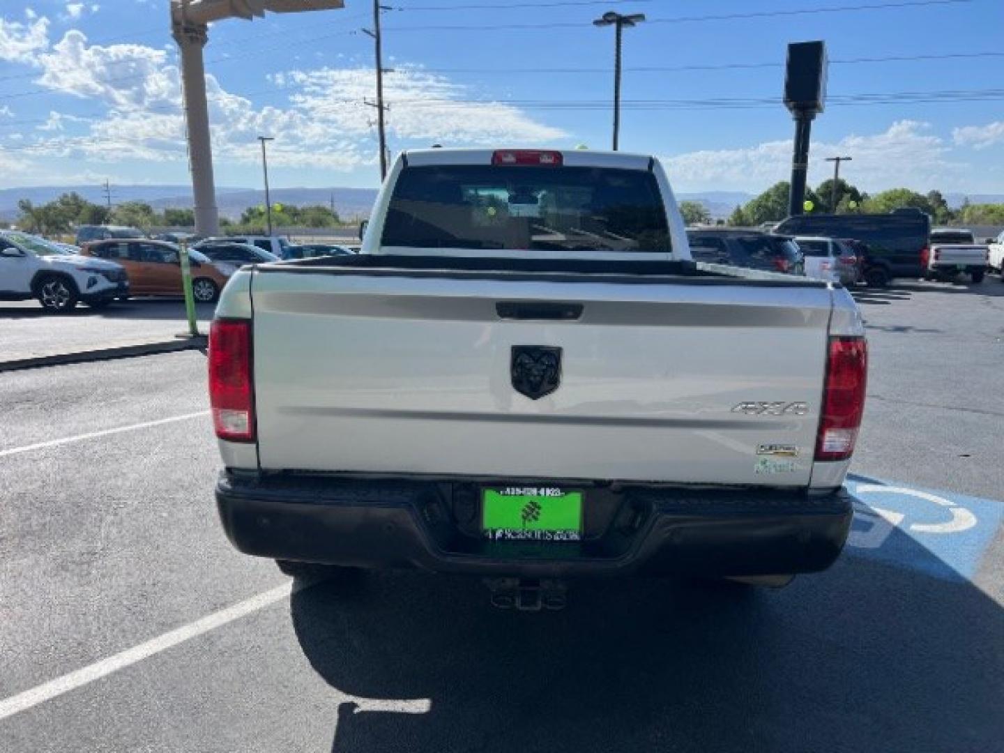 2018 Bright Silver Metallic Clearcoat /Diesel Gray/Black Ram 1500 Tradesman Quad Cab 4x4 6'4 Box (1C6RR7FG5JS) with an Pentastar 3.6L V-6 DOHC engine, Automatic transmission, located at 1865 East Red Hills Pkwy, St. George, 84770, (435) 628-0023, 37.120850, -113.543640 - We specialize in helping ALL people get the best financing available. No matter your credit score, good, bad or none we can get you an amazing rate. Had a bankruptcy, divorce, or repossessions? We give you the green light to get your credit back on the road. Low down and affordable payments that fit- Photo#5