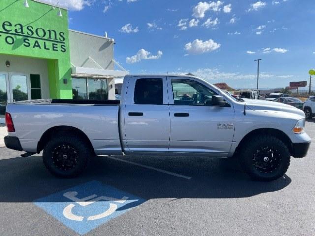 2018 Bright Silver Metallic Clearcoat /Diesel Gray/Black Ram 1500 Tradesman Quad Cab 4x4 6'4 Box (1C6RR7FG5JS) with an Pentastar 3.6L V-6 DOHC engine, Automatic transmission, located at 1865 East Red Hills Pkwy, St. George, 84770, (435) 628-0023, 37.120850, -113.543640- Photo#7