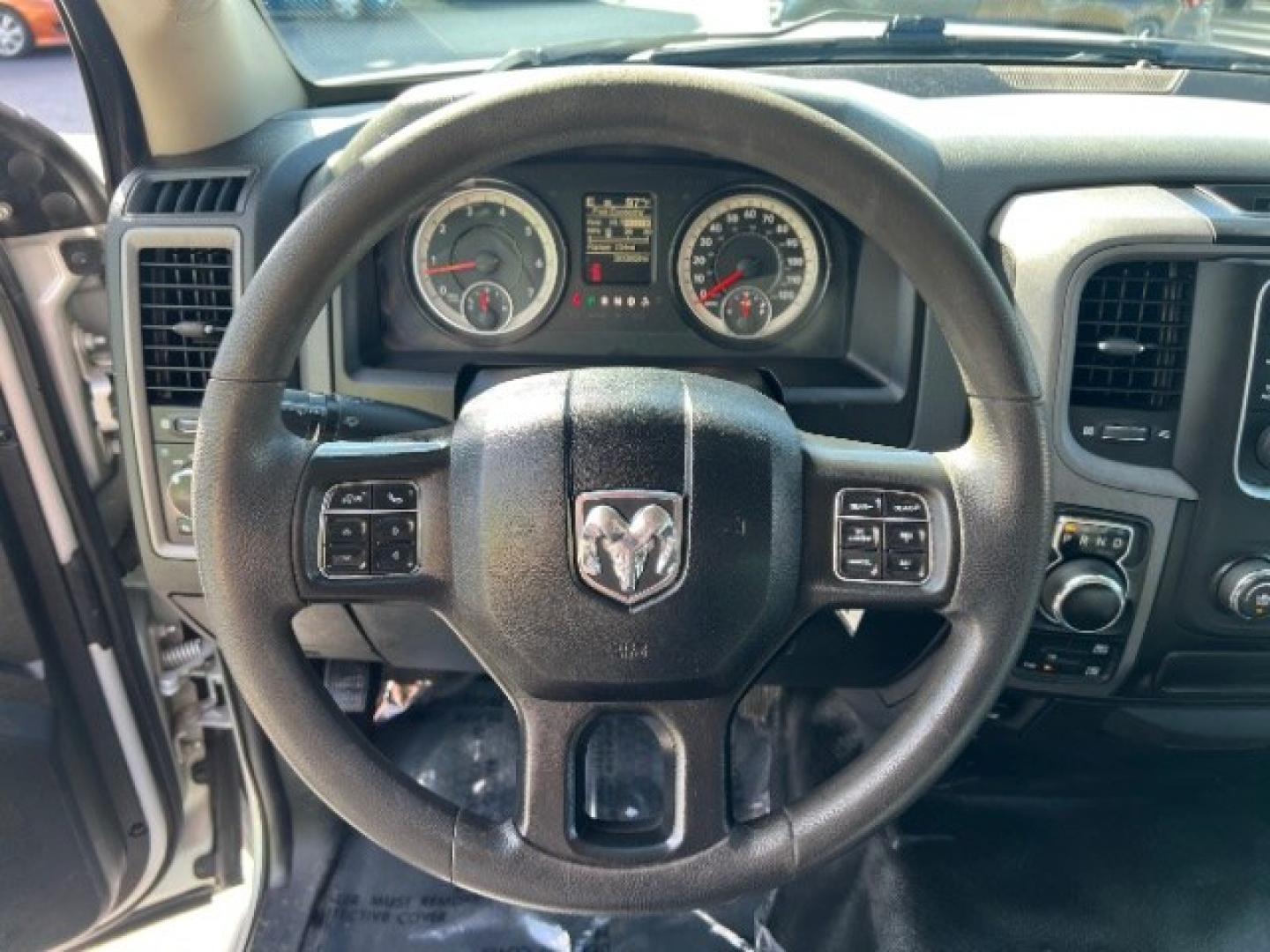 2018 Bright Silver Metallic Clearcoat /Diesel Gray/Black Ram 1500 Tradesman Quad Cab 4x4 6'4 Box (1C6RR7FG5JS) with an Pentastar 3.6L V-6 DOHC engine, Automatic transmission, located at 1865 East Red Hills Pkwy, St. George, 84770, (435) 628-0023, 37.120850, -113.543640 - We specialize in helping ALL people get the best financing available. No matter your credit score, good, bad or none we can get you an amazing rate. Had a bankruptcy, divorce, or repossessions? We give you the green light to get your credit back on the road. Low down and affordable payments that fit- Photo#15