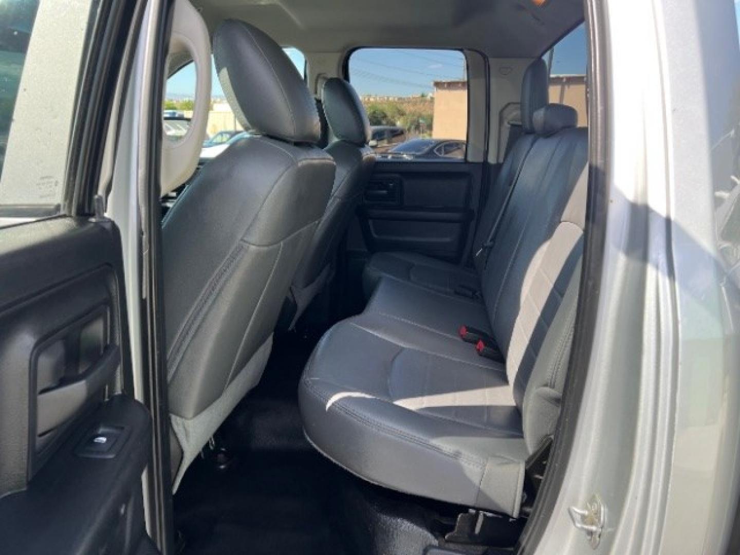 2018 Bright Silver Metallic Clearcoat /Diesel Gray/Black Ram 1500 Tradesman Quad Cab 4x4 6'4 Box (1C6RR7FG5JS) with an Pentastar 3.6L V-6 DOHC engine, Automatic transmission, located at 1865 East Red Hills Pkwy, St. George, 84770, (435) 628-0023, 37.120850, -113.543640 - We specialize in helping ALL people get the best financing available. No matter your credit score, good, bad or none we can get you an amazing rate. Had a bankruptcy, divorce, or repossessions? We give you the green light to get your credit back on the road. Low down and affordable payments that fit- Photo#20