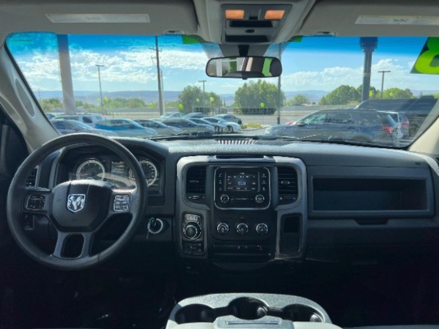 2018 Bright Silver Metallic Clearcoat /Diesel Gray/Black Ram 1500 Tradesman Quad Cab 4x4 6'4 Box (1C6RR7FG5JS) with an Pentastar 3.6L V-6 DOHC engine, Automatic transmission, located at 1865 East Red Hills Pkwy, St. George, 84770, (435) 628-0023, 37.120850, -113.543640 - We specialize in helping ALL people get the best financing available. No matter your credit score, good, bad or none we can get you an amazing rate. Had a bankruptcy, divorce, or repossessions? We give you the green light to get your credit back on the road. Low down and affordable payments that fit- Photo#21