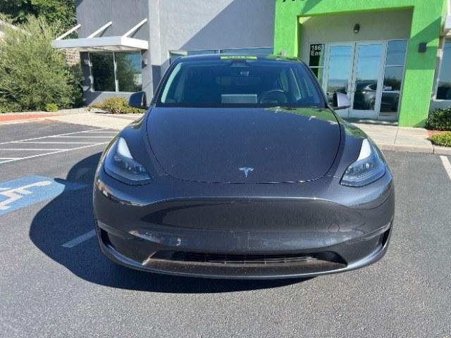 2024 Stealth Grey /Black Tesla Model Y Long Range Dual Motor All-Wheel Drive (7SAYGAEE8RF) with an ELECTRIC engine, Electric transmission, located at 1865 East Red Hills Pkwy, St. George, 84770, (435) 628-0023, 37.120850, -113.543640 - Excellent Tesla Model Y Long Range All Wheel Drive , 7 Seats HW4!, Interior and exterior in great condition. Small scratches and dings as pictured. Every Tesla we sell has had cabin air filter replaced, radiator cleaned, fluids topped AND comes with a mobile charging kit! Battery is healthy and ge- Photo#3