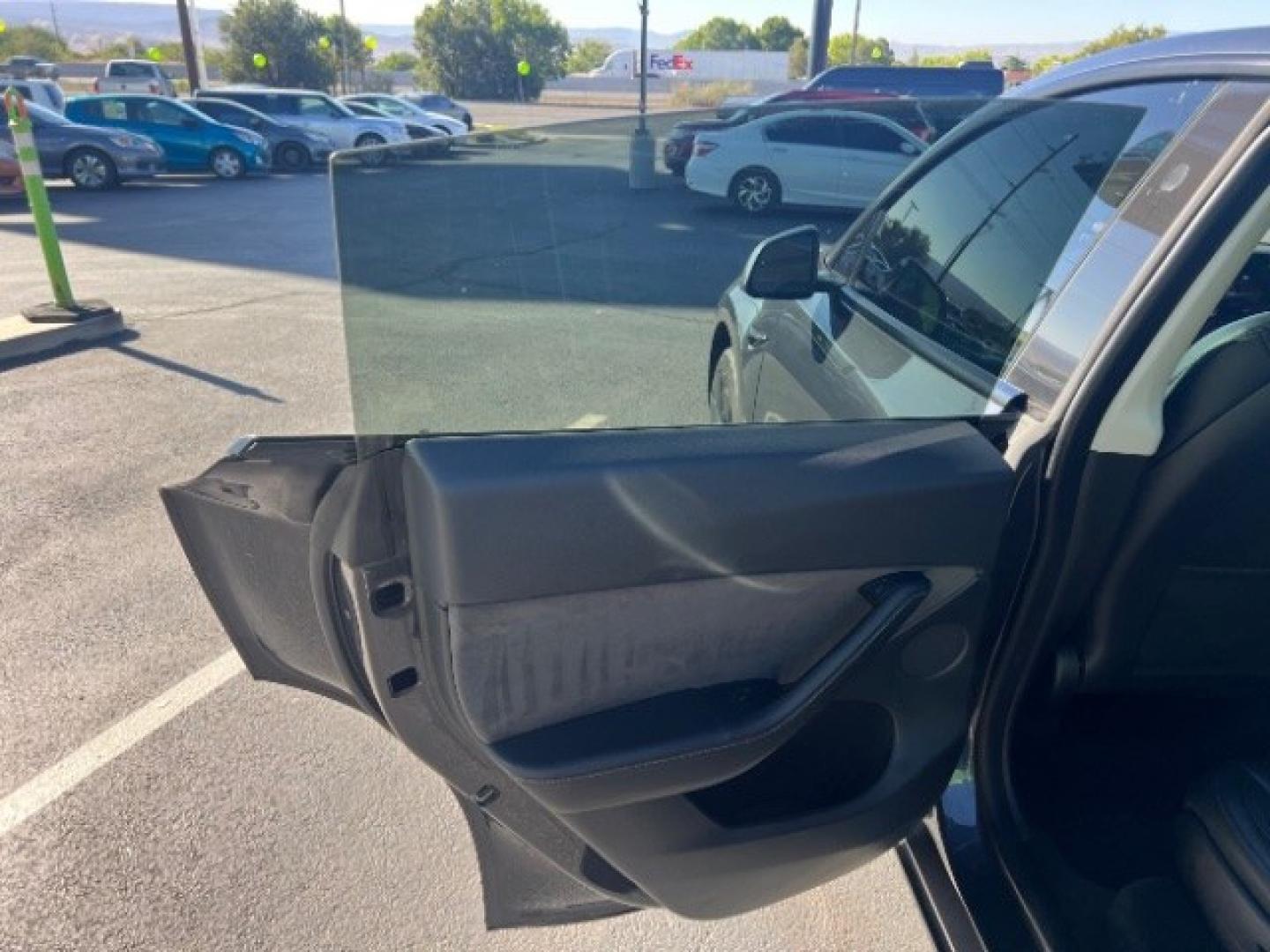 2024 Stealth Grey /Black Tesla Model Y Long Range Dual Motor All-Wheel Drive (7SAYGAEE8RF) with an ELECTRIC engine, Electric transmission, located at 1865 East Red Hills Pkwy, St. George, 84770, (435) 628-0023, 37.120850, -113.543640 - Excellent Tesla Model Y Long Range All Wheel Drive , 7 Seats HW4!, Interior and exterior in great condition. Small scratches and dings as pictured. Every Tesla we sell has had cabin air filter replaced, radiator cleaned, fluids topped AND comes with a mobile charging kit! Battery is healthy and ge- Photo#18