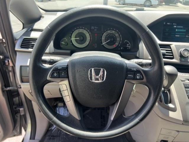 2016 Lunar Silver Metallic /Truffle Honda Odyssey LX (5FNRL5H24GB) with an 3.5L V-6 i-VTEC variable valve control engine, Automatic transmission, located at 940 North Main Street, Cedar City, UT, 84720, (435) 628-0023, 37.692936, -113.061897 - We specialize in helping ALL people get the best financing available. No matter your credit score, good, bad or none we can get you an amazing rate. Had a bankruptcy, divorce, or repossessions? We give you the green light to get your credit back on the road. Low down and affordable payments that fit- Photo#15