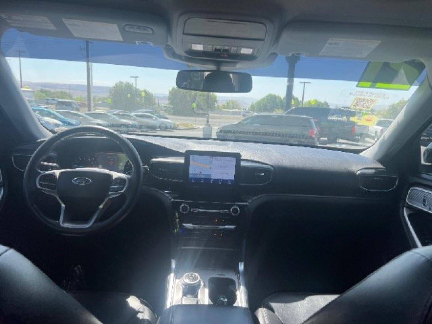 2021 Stone Gray Metallic /Ebony Ford Explorer Limited (1FMSK8FH1MG) with an 3.3L V-6 port/direct injection engine, Automatic transmission, located at 1865 East Red Hills Pkwy, St. George, 84770, (435) 628-0023, 37.120850, -113.543640- Photo#22