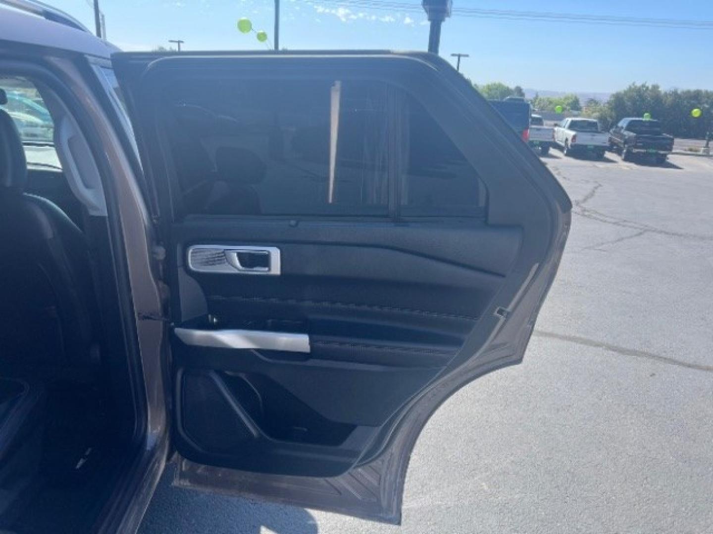 2021 Stone Gray Metallic /Ebony Ford Explorer Limited (1FMSK8FH1MG) with an 3.3L V-6 port/direct injection engine, Automatic transmission, located at 1865 East Red Hills Pkwy, St. George, 84770, (435) 628-0023, 37.120850, -113.543640- Photo#28