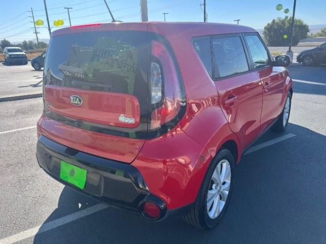 2016 Inferno Red /Gray 2-Tone Kia Soul + (KNDJP3A57G7) with an 2L I-4 gasoline direct injection engine, Automatic transmission, located at 940 North Main Street, Cedar City, UT, 84720, (435) 628-0023, 37.692936, -113.061897 - This 2016 Kia Soul + is $10,000 on the Cedar City lot. It shows 102,411 miles. Listed sales price includes $300 doc fee. 4 REASONS TO BUY FROM 4 SEASONS ~~CERTIFIED PREOWNED - This vehicle has gone through a 50 point inspection and road test. We fixed everything that was broken or worn out. On av- Photo#6