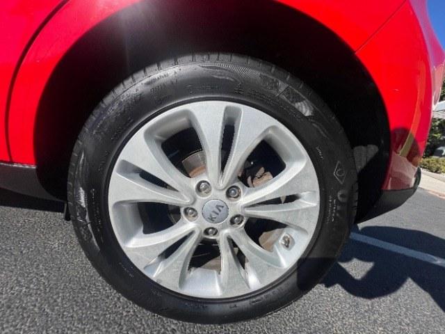2016 Inferno Red /Gray 2-Tone Kia Soul + (KNDJP3A57G7) with an 2L I-4 gasoline direct injection engine, Automatic transmission, located at 940 North Main Street, Cedar City, UT, 84720, (435) 628-0023, 37.692936, -113.061897 - This 2016 Kia Soul + is $10,000 on the Cedar City lot. It shows 102,411 miles. Listed sales price includes $300 doc fee. 4 REASONS TO BUY FROM 4 SEASONS ~~CERTIFIED PREOWNED - This vehicle has gone through a 50 point inspection and road test. We fixed everything that was broken or worn out. On av- Photo#8
