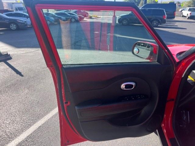 2016 Inferno Red /Gray 2-Tone Kia Soul + (KNDJP3A57G7) with an 2L I-4 gasoline direct injection engine, Automatic transmission, located at 940 North Main Street, Cedar City, UT, 84720, (435) 628-0023, 37.692936, -113.061897 - This 2016 Kia Soul + is $10,000 on the Cedar City lot. It shows 102,411 miles. Listed sales price includes $300 doc fee. 4 REASONS TO BUY FROM 4 SEASONS ~~CERTIFIED PREOWNED - This vehicle has gone through a 50 point inspection and road test. We fixed everything that was broken or worn out. On av- Photo#12