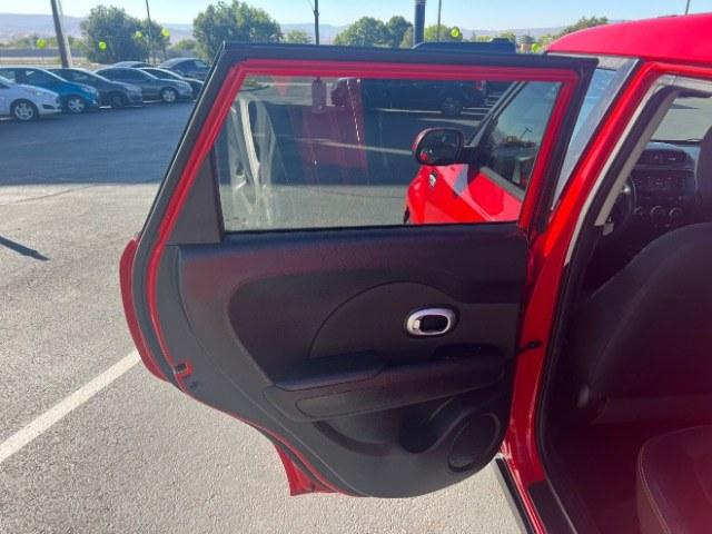 2016 Inferno Red /Gray 2-Tone Kia Soul + (KNDJP3A57G7) with an 2L I-4 gasoline direct injection engine, Automatic transmission, located at 940 North Main Street, Cedar City, UT, 84720, (435) 628-0023, 37.692936, -113.061897 - This 2016 Kia Soul + is $10,000 on the Cedar City lot. It shows 102,411 miles. Listed sales price includes $300 doc fee. 4 REASONS TO BUY FROM 4 SEASONS ~~CERTIFIED PREOWNED - This vehicle has gone through a 50 point inspection and road test. We fixed everything that was broken or worn out. On av- Photo#20