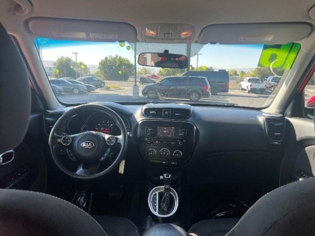 2016 Inferno Red /Gray 2-Tone Kia Soul + (KNDJP3A57G7) with an 2L I-4 gasoline direct injection engine, Automatic transmission, located at 940 North Main Street, Cedar City, UT, 84720, (435) 628-0023, 37.692936, -113.061897 - This 2016 Kia Soul + is $10,000 on the Cedar City lot. It shows 102,411 miles. Listed sales price includes $300 doc fee. 4 REASONS TO BUY FROM 4 SEASONS ~~CERTIFIED PREOWNED - This vehicle has gone through a 50 point inspection and road test. We fixed everything that was broken or worn out. On av- Photo#23