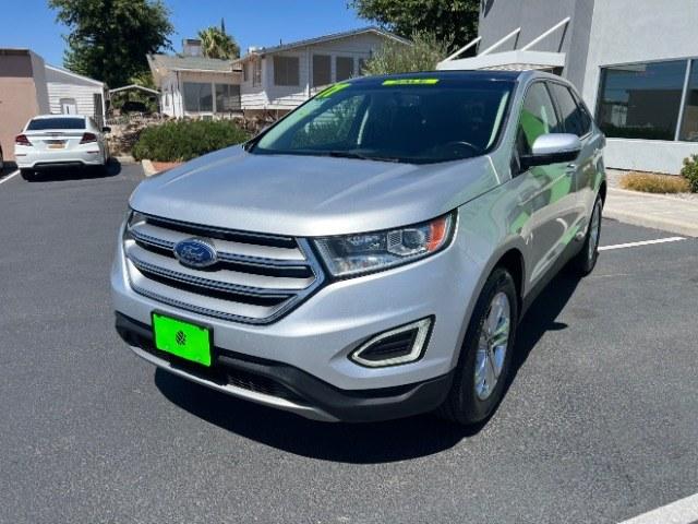 2017 Ingot Silver Metallic /Ebony Ford Edge SEL (2FMPK3J83HB) with an 3.5L V-6 DOHC engine, Automatic transmission, located at 940 North Main Street, Cedar City, UT, 84720, (435) 628-0023, 37.692936, -113.061897 - We specialize in helping ALL people get the best financing available. No matter your credit score, good, bad or none we can get you an amazing rate. Had a bankruptcy, divorce, or repossessions? We give you the green light to get your credit back on the road. Low down and affordable payments that fit- Photo#2