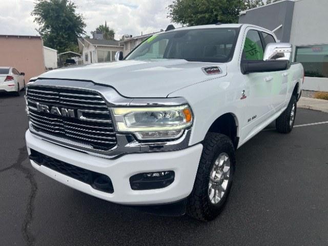 2024 Pearl White /Black Ram 2500 Laramie Crew Cab 4x4 6'4 Box (3C6UR5FL6RG) with an Cummins 6.7L I-6 direct injection engine, Automatic transmission, located at 1865 East Red Hills Pkwy, St. George, 84770, (435) 628-0023, 37.120850, -113.543640 - Versatile Southern Utah travel starts with this 2024 Ram 2500 Laramie Crew Cab 4x4 6'4 Box. Its 6.7L Cummins turbo diesel inline 6, automatic transmission, and four-wheel drive make it a smart fit for towing, work sites, job runs, and long Southern Utah hauls. With 37,653 miles, this Ram 2500 is rea- Photo#2