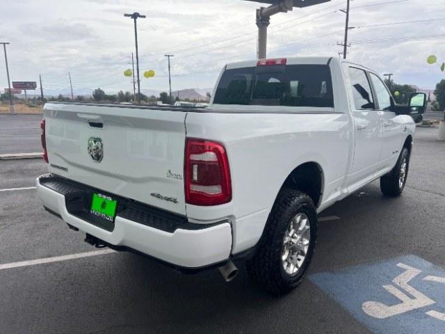 2024 Pearl White /Black Ram 2500 Laramie Crew Cab 4x4 6'4 Box (3C6UR5FL6RG) with an Cummins 6.7L I-6 direct injection engine, Automatic transmission, located at 1865 East Red Hills Pkwy, St. George, 84770, (435) 628-0023, 37.120850, -113.543640 - Versatile Southern Utah travel starts with this 2024 Ram 2500 Laramie Crew Cab 4x4 6'4 Box. Its 6.7L Cummins turbo diesel inline 6, automatic transmission, and four-wheel drive make it a smart fit for towing, work sites, job runs, and long Southern Utah hauls. With 37,653 miles, this Ram 2500 is rea- Photo#6