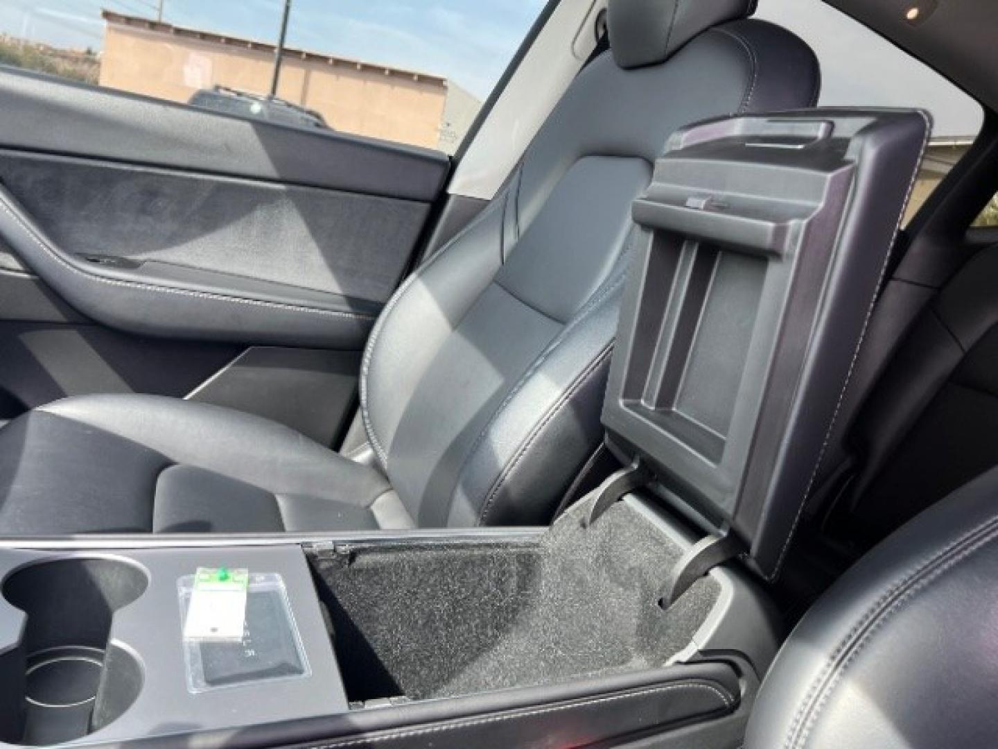 2020 Green /Black Tesla Model Y Long Range Dual Motor All-Wheel Drive (5YJYGDEE0LF) with an ELECTRIC engine, 1-Speed Automatic transmission, located at 1865 East Red Hills Pkwy, St. George, 84770, (435) 628-0023, 37.120850, -113.543640 - Excellent Tesla Model Y Long Range All Wheel Drive with FSD PAID FOR ($8k Full Self Driving Subscription fully transfers to new owner. Lock in FSD for life! 5 Seats HW3, Black Premium Interior and exterior in great condition. Wrapped Green - White original Every Tesla we sell has had cabin air fil- Photo#19