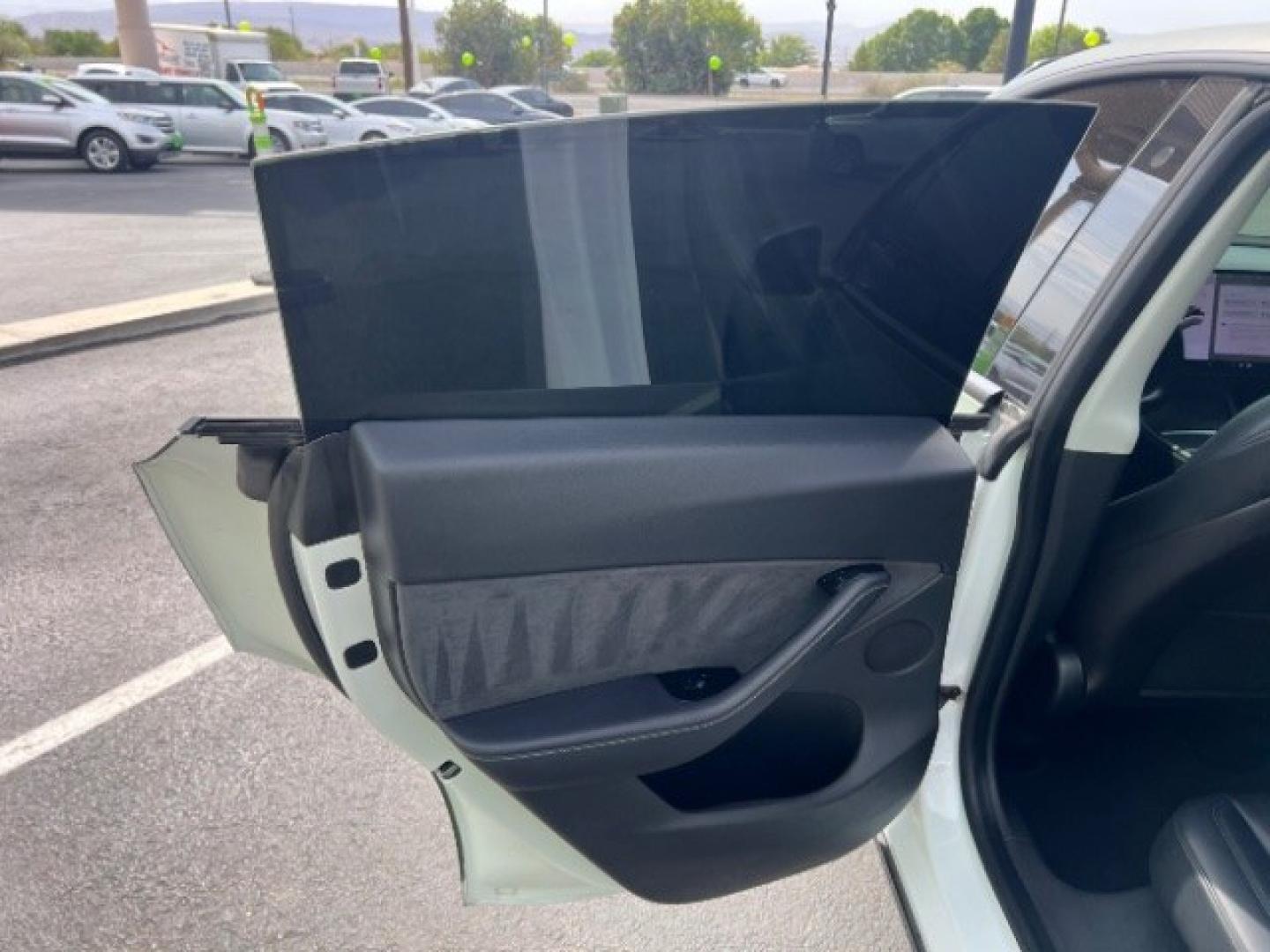 2020 Green /Black Tesla Model Y Long Range Dual Motor All-Wheel Drive (5YJYGDEE0LF) with an ELECTRIC engine, 1-Speed Automatic transmission, located at 1865 East Red Hills Pkwy, St. George, 84770, (435) 628-0023, 37.120850, -113.543640 - Excellent Tesla Model Y Long Range All Wheel Drive with FSD PAID FOR ($8k Full Self Driving Subscription fully transfers to new owner. Lock in FSD for life! 5 Seats HW3, Black Premium Interior and exterior in great condition. Wrapped Green - White original Every Tesla we sell has had cabin air fil- Photo#20