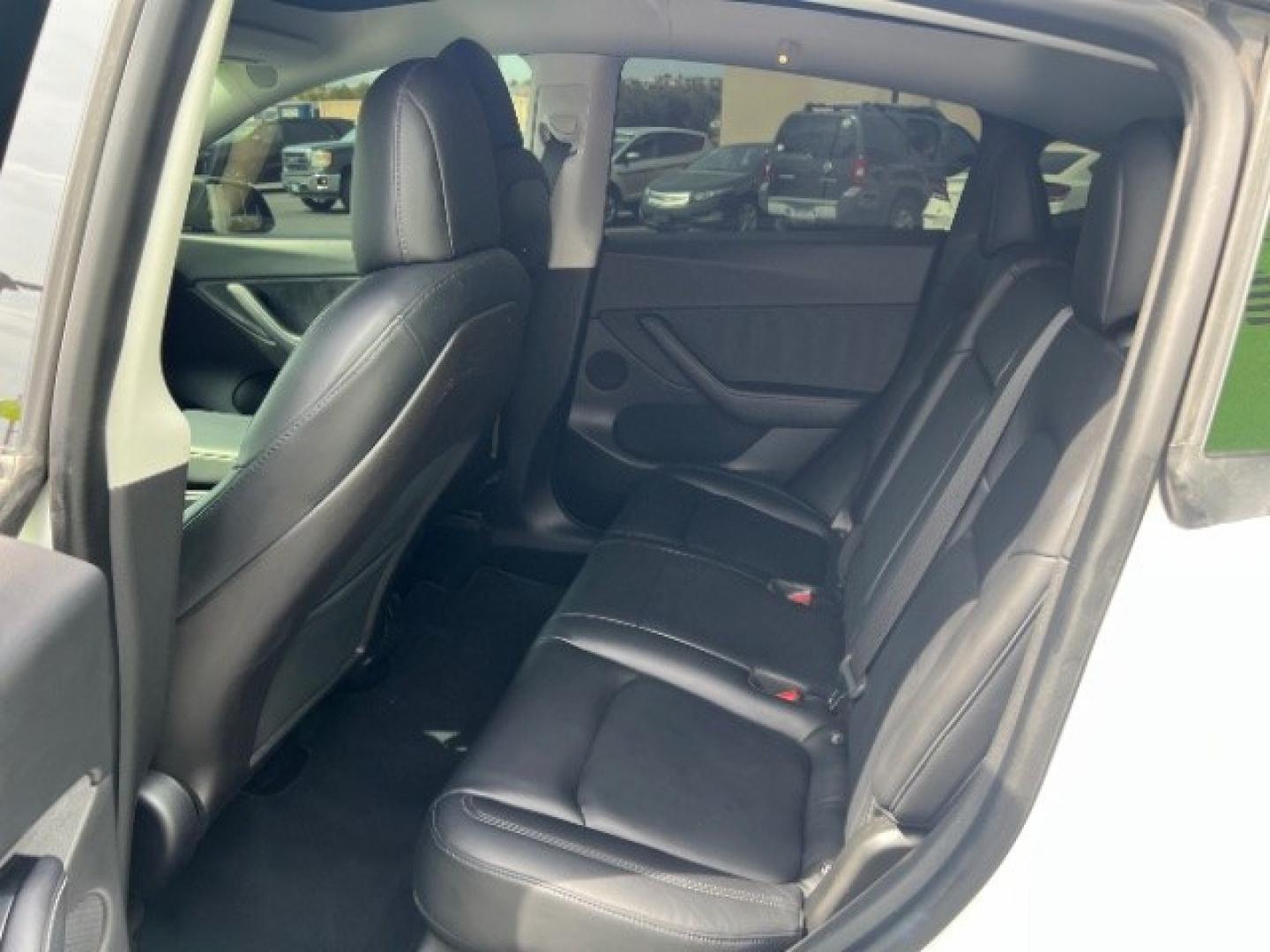 2020 Green /Black Tesla Model Y Long Range Dual Motor All-Wheel Drive (5YJYGDEE0LF) with an ELECTRIC engine, 1-Speed Automatic transmission, located at 1865 East Red Hills Pkwy, St. George, 84770, (435) 628-0023, 37.120850, -113.543640 - Excellent Tesla Model Y Long Range All Wheel Drive with FSD PAID FOR ($8k Full Self Driving Subscription fully transfers to new owner. Lock in FSD for life! 5 Seats HW3, Black Premium Interior and exterior in great condition. Wrapped Green - White original Every Tesla we sell has had cabin air fil- Photo#21