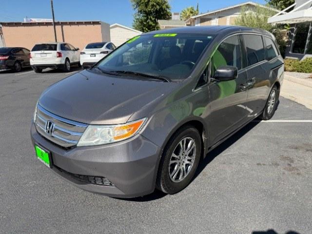 2013 Smoky Topaz Metallic /Truffle Honda Odyssey EX-L (5FNRL5H65DB) with an 3.5L V-6 i-VTEC variable valve control engine, Automatic transmission, located at 1865 East Red Hills Pkwy, St. George, 84770, (435) 628-0023, 37.120850, -113.543640 - This 2013 Honda Odyssey EX-L sits in St. George at $12,000. The odometer reads 152,993. Listed sales price includes $300 doc fee. 4 REASONS TO BUY FROM 4 SEASONS ~~CERTIFIED PREOWNED - This vehicle has gone through a 50 point inspection and road test. We fixed everything that was broken or worn o- Photo#2