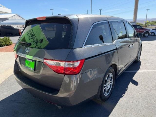 2013 Smoky Topaz Metallic /Truffle Honda Odyssey EX-L (5FNRL5H65DB) with an 3.5L V-6 i-VTEC variable valve control engine, Automatic transmission, located at 1865 East Red Hills Pkwy, St. George, 84770, (435) 628-0023, 37.120850, -113.543640 - This 2013 Honda Odyssey EX-L sits in St. George at $12,000. The odometer reads 152,993. Listed sales price includes $300 doc fee. 4 REASONS TO BUY FROM 4 SEASONS ~~CERTIFIED PREOWNED - This vehicle has gone through a 50 point inspection and road test. We fixed everything that was broken or worn o- Photo#4
