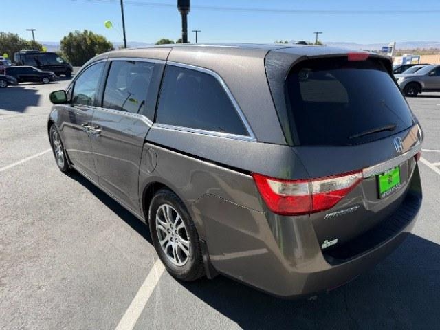 2013 Smoky Topaz Metallic /Truffle Honda Odyssey EX-L (5FNRL5H65DB) with an 3.5L V-6 i-VTEC variable valve control engine, Automatic transmission, located at 1865 East Red Hills Pkwy, St. George, 84770, (435) 628-0023, 37.120850, -113.543640 - This 2013 Honda Odyssey EX-L sits in St. George at $12,000. The odometer reads 152,993. Listed sales price includes $300 doc fee. 4 REASONS TO BUY FROM 4 SEASONS ~~CERTIFIED PREOWNED - This vehicle has gone through a 50 point inspection and road test. We fixed everything that was broken or worn o- Photo#6