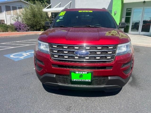 2016 Red /Beige Ford Explorer Base 4WD (1FM5K8B81GG) , Automatic transmission, located at 940 North Main Street, Cedar City, UT, 84720, (435) 628-0023, 37.692936, -113.061897 - We specialize in helping ALL people get the best financing available. No matter your credit score, good, bad or none we can get you an amazing rate. Had a bankruptcy, divorce, or repossessions? We give you the green light to get your credit back on the road. Low down and affordable payments that fit- Photo#1