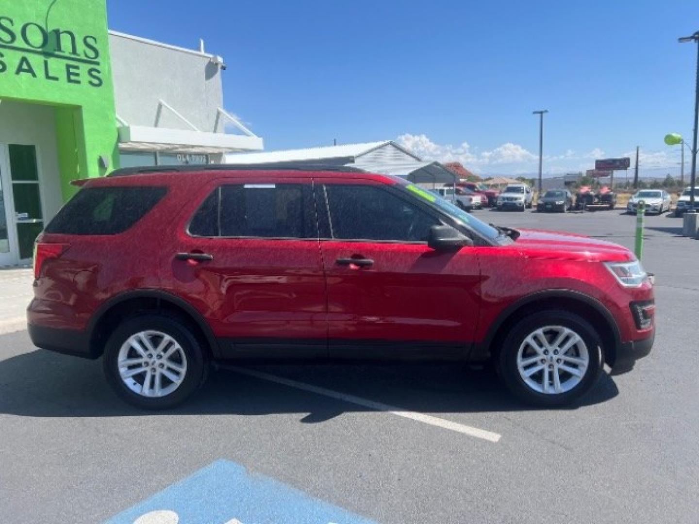 2016 Red /Beige Ford Explorer Base 4WD (1FM5K8B81GG) with an 3.5L V6 engine, Automatic transmission, located at 940 North Main Street, Cedar City, UT, 84720, (435) 628-0023, 37.692936, -113.061897 - Versatile Southern Utah travel starts with this 2016 Ford Explorer Base 4WD. Its 3.5L V6, automatic transmission, and four-wheel drive make it a smart fit for family travel, mountain weekends, and Southern Utah weather. With 52,900 miles, this Explorer is ready for its next adventure. The Base 4WD- Photo#7