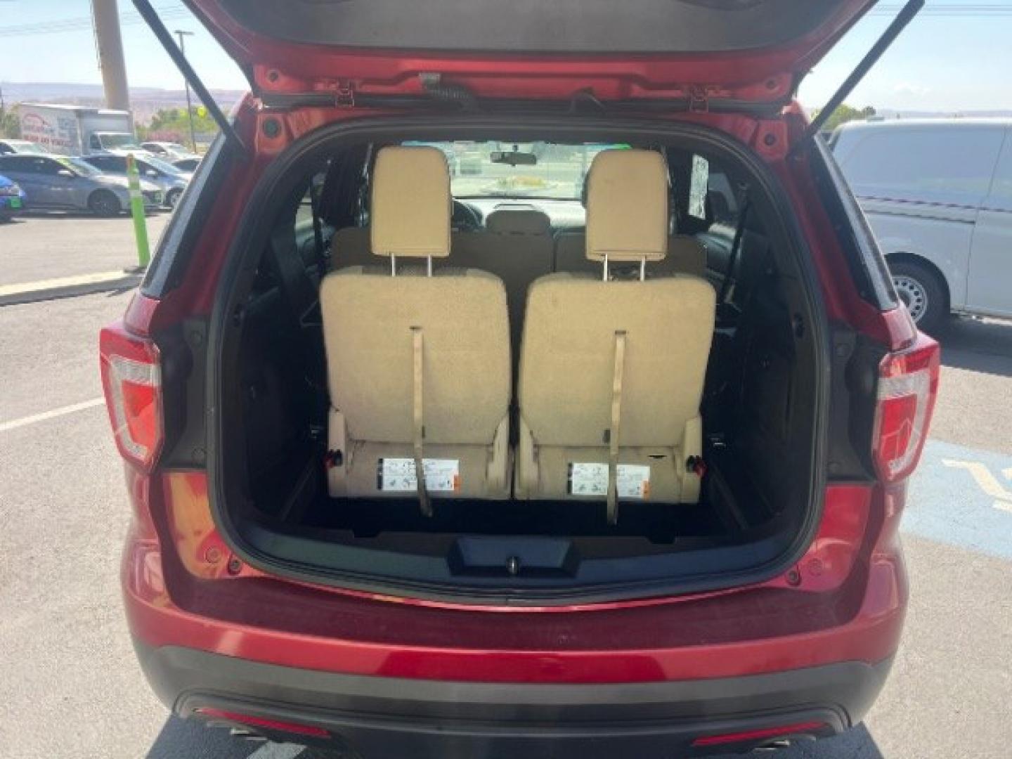 2016 Red /Beige Ford Explorer Base 4WD (1FM5K8B81GG) with an 3.5L V6 engine, Automatic transmission, located at 940 North Main Street, Cedar City, UT, 84720, (435) 628-0023, 37.692936, -113.061897 - Versatile Southern Utah travel starts with this 2016 Ford Explorer Base 4WD. Its 3.5L V6, automatic transmission, and four-wheel drive make it a smart fit for family travel, mountain weekends, and Southern Utah weather. With 52,900 miles, this Explorer is ready for its next adventure. The Base 4WD- Photo#26