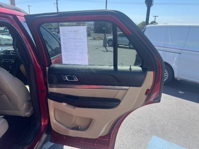2016 Red /Beige Ford Explorer Base 4WD (1FM5K8B81GG) , Automatic transmission, located at 940 North Main Street, Cedar City, UT, 84720, (435) 628-0023, 37.692936, -113.061897 - We specialize in helping ALL people get the best financing available. No matter your credit score, good, bad or none we can get you an amazing rate. Had a bankruptcy, divorce, or repossessions? We give you the green light to get your credit back on the road. Low down and affordable payments that fit- Photo#27