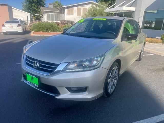 2015 Champagne Frost Pearl /Black Honda Accord Sport (1HGCR2F53FA) with an 2.4L I-4 gasoline direct injection engine, Automatic transmission, located at 1865 East Red Hills Pkwy, St. George, 84770, (435) 628-0023, 37.120850, -113.543640 - We specialize in helping ALL people get the best financing available. No matter your credit score, good, bad or none we can get you an amazing rate. Had a bankruptcy, divorce, or repossessions? We give you the green light to get your credit back on the road. Low down and affordable payments that fit- Photo#2