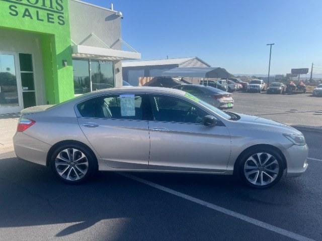 2015 Champagne Frost Pearl /Black Honda Accord Sport (1HGCR2F53FA) with an 2.4L I-4 gasoline direct injection engine, Automatic transmission, located at 1865 East Red Hills Pkwy, St. George, 84770, (435) 628-0023, 37.120850, -113.543640 - We specialize in helping ALL people get the best financing available. No matter your credit score, good, bad or none we can get you an amazing rate. Had a bankruptcy, divorce, or repossessions? We give you the green light to get your credit back on the road. Low down and affordable payments that fit- Photo#7