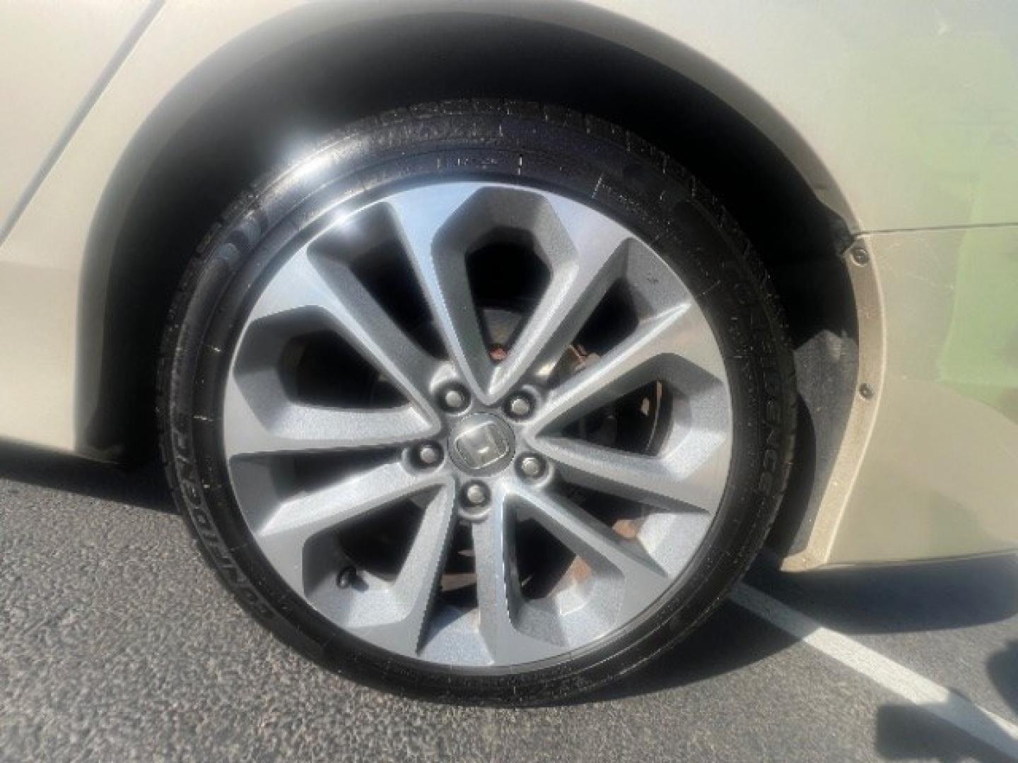 2015 Champagne Frost Pearl /Black Honda Accord Sport (1HGCR2F53FA) with an 2.4L I-4 gasoline direct injection engine, Automatic transmission, located at 940 North Main Street, Cedar City, UT, 84720, (435) 628-0023, 37.692936, -113.061897 - We specialize in helping ALL people get the best financing available. No matter your credit score, good, bad or none we can get you an amazing rate. Had a bankruptcy, divorce, or repossessions? We give you the green light to get your credit back on the road. Low down and affordable payments that fit- Photo#8