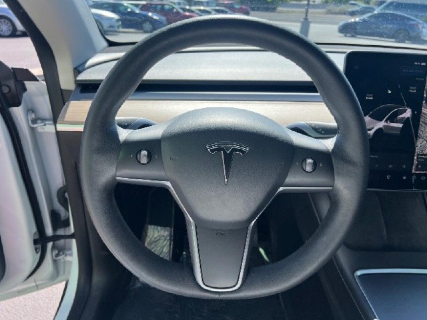 2021 Pearl White Multi-Coat /Black Tesla Model Y Long Range Dual Motor All-Wheel Drive (5YJYGDEE6MF) with an ELECTRIC engine, Electric transmission, located at 1865 East Red Hills Pkwy, St. George, 84770, (435) 628-0023, 37.120850, -113.543640 - Full Self Driving paid for! ($10k add on) Tesla Model Y All Wheel Drive HW3 and 5 Seats, Great tires, Power frunk, small scratch on rear bumper Interior is in great condition. Dont let the miles scare you this Tesla has been thoroughly inspected and has plenty of life. Every Tesla we sell has had- Photo#17
