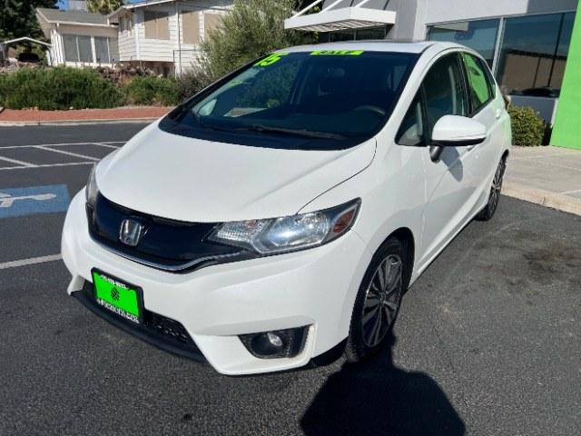 2015 White Orchid Pearl /Black Honda Fit EX-L | EX (3HGGK5H83FM) with an 1.5L I-4 gasoline direct injection engine, Automatic transmission, located at 940 North Main Street, Cedar City, UT, 84720, (435) 628-0023, 37.692936, -113.061897 - Versatile Southern Utah travel starts with this 2015 Honda Fit EX-L/EX. Its 1.5L 4-cylinder engine, CVT automatic transmission, and front-wheel drive make it a smart fit for commuting, errands, and easy Southern Utah trips. With 119601 miles, this Fit is ready for its next adventure. The EX-L/EX ad- Photo#2
